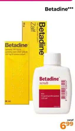 Trekpleister Betadine aanbieding