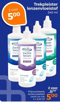 Trekpleister Trekpleister lenzenvloeistof aanbieding