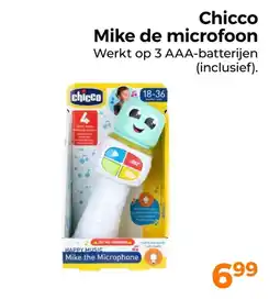 Trekpleister Chicco Mike de microfoon aanbieding