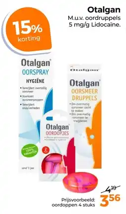 Trekpleister Otalgan aanbieding
