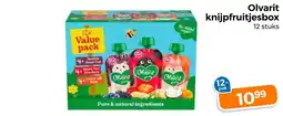 Trekpleister Olvarit knijpfruitjesbox aanbieding