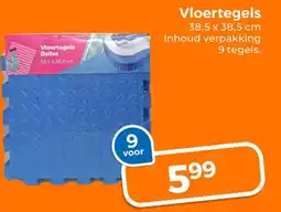 Trekpleister Vloertegels aanbieding
