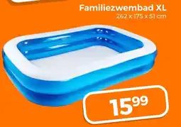 Trekpleister Familiezwembad XL aanbieding