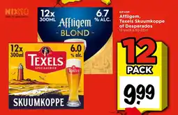 Vomar Voordeelmarkt Affligem Texels Skuumkoppe of Desperados aanbieding