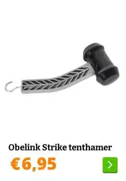 Obelink Obelink Strike tenthamer aanbieding