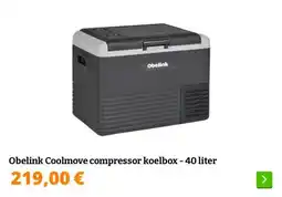 Obelink Obelink Coolmove compressor koelbox - 40 liter aanbieding