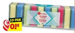 Kruidvat Kruidvat Schuur Sponzen aanbieding