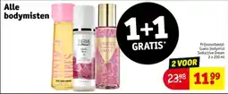 Kruidvat Alle bodymisten aanbieding