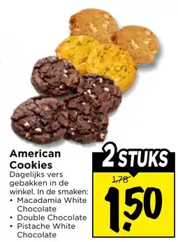 Vomar Voordeelmarkt American Cookies aanbieding