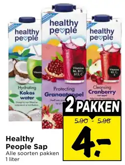 Vomar Voordeelmarkt Healthy People Sap aanbieding