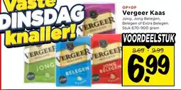 Vomar Voordeelmarkt Vergeer Kaas aanbieding