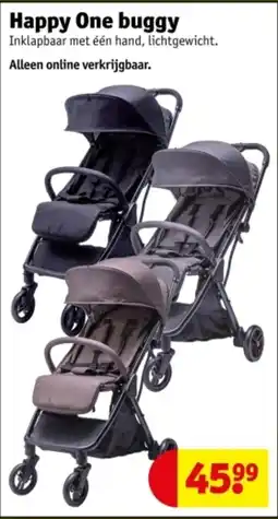 Kruidvat Happy One buggy aanbieding