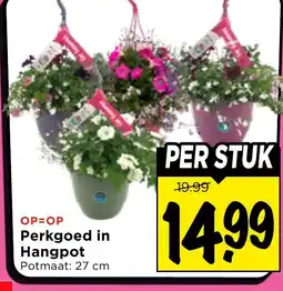 Vomar Voordeelmarkt Perkgoed in Hangpot aanbieding