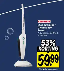 Vomar Voordeelmarkt Stoomreiniger CleanTenso Power aanbieding