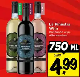 Vomar Voordeelmarkt La Finestra Wijn aanbieding