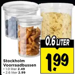 Vomar Voordeelmarkt Stockholm Voorraadbussen aanbieding