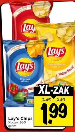 Vomar Voordeelmarkt Lay's Chips aanbieding