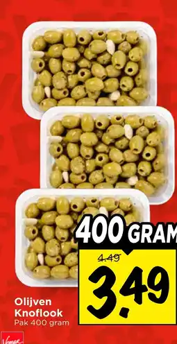Vomar Voordeelmarkt Olijven Knoflook aanbieding