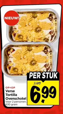 Vomar Voordeelmarkt Verse Tortilla Ovenschotel aanbieding