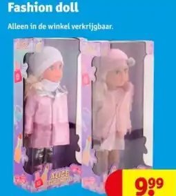 Kruidvat Fashion doll aanbieding
