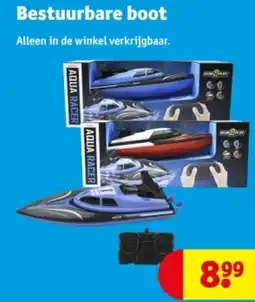 Kruidvat Bestuurbare boot aanbieding
