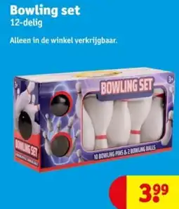 Kruidvat Bowling set aanbieding