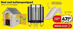 Kruidvat Heel veel buitenspeelgoed aanbieding
