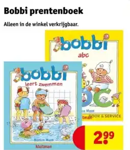 Kruidvat Bobbi prentenboek aanbieding