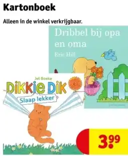 Kruidvat Kartonboek aanbieding