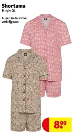 Kruidvat Shortama aanbieding