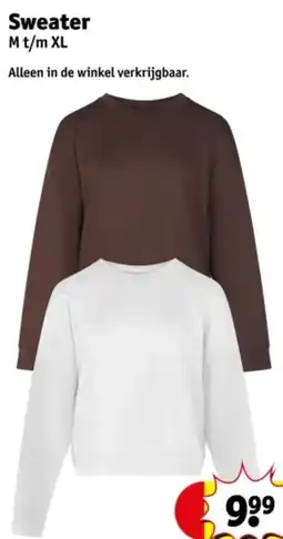 Kruidvat Sweater aanbieding