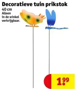 Kruidvat Decoratieve tuin prikstok aanbieding