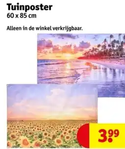 Kruidvat Tuinposter aanbieding