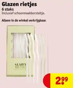 Kruidvat Glazen rietjes aanbieding