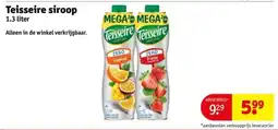 Kruidvat Teisseire siroop aanbieding