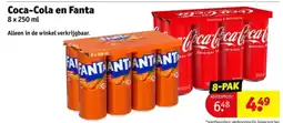 Kruidvat Coca-Cola en Fanta aanbieding