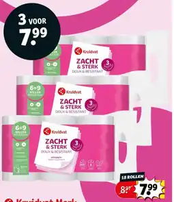 Kruidvat Zacht & Sterk aanbieding