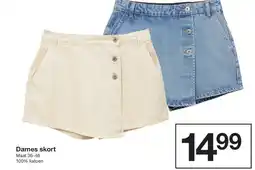 Zeeman Dames skort aanbieding