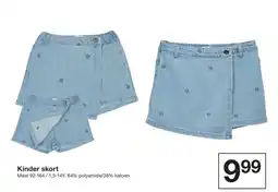 Zeeman Kinder skort aanbieding