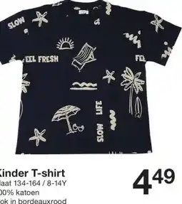 Zeeman Kinder T-shirt aanbieding