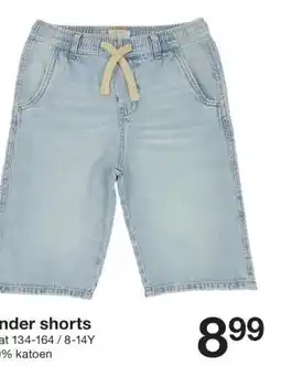 Zeeman Kinder shorts aanbieding