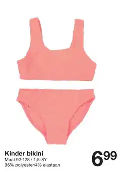 Zeeman Kinder bikini aanbieding