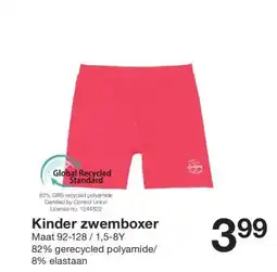 Zeeman Kinder zwemboxer aanbieding