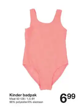 Zeeman Kinder badpak aanbieding