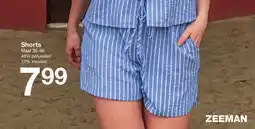 Zeeman Shorts aanbieding