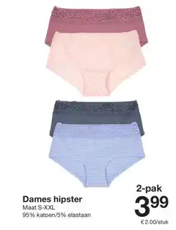 Zeeman Dames hipster aanbieding