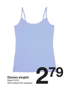 Zeeman Dames singlet aanbieding