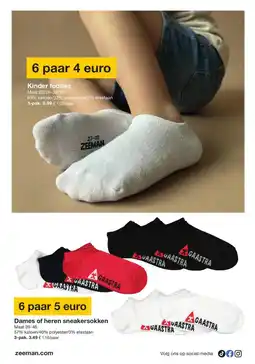 Zeeman Kinder footies aanbieding