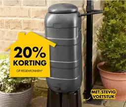 Bouwhof 20% korting op Regentonnen aanbieding