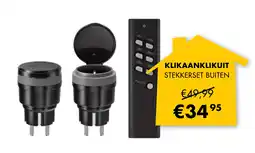 Bouwhof Klikaanklikuit Stekkerset Buiten aanbieding